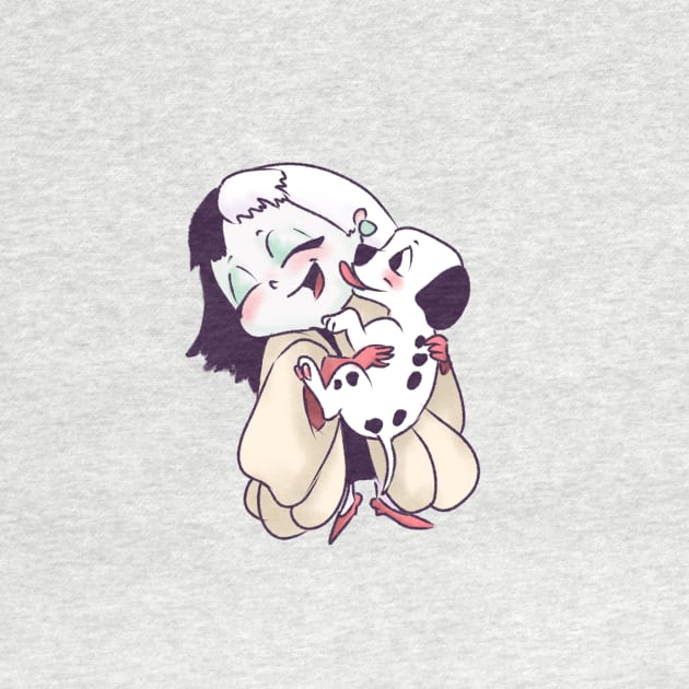 Cute Cruella Deville by ArtInPi